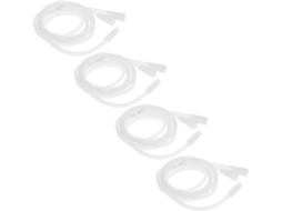 Conector Flexível Para Mangueira Yarnow, Preciso, Resistente Beleza, Ventosas E Cuidados Estéticos.