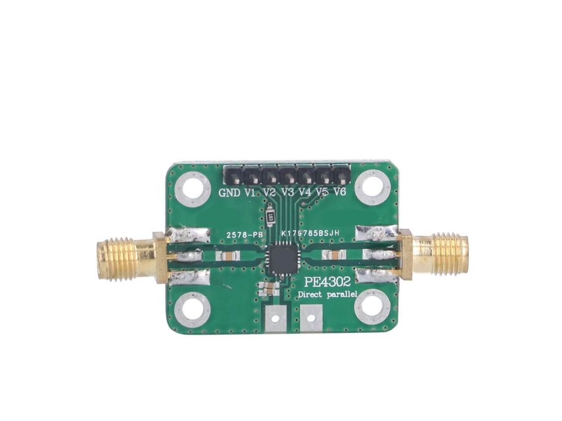 Módulo Atenuador Controlado Numérico Rf 1mhz 4ghz 3.3v 6 Bits Pe4302