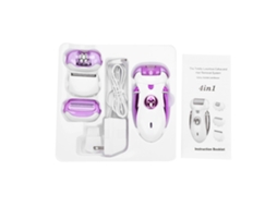 Depiladora Elétrica Recarregável 4en1 Depilación Manicura