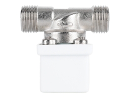 Válvula Solenoide 1/2" Cerrada Normalmente Unidireccional Eléctrica Dc 24v, Latón Electrolítico, Reemplazo