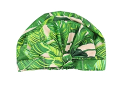 Touca De Banho Impermeável Feminina Com Laço Elástico, Touca De Banho Com Estampa Fofa Para Dormir.