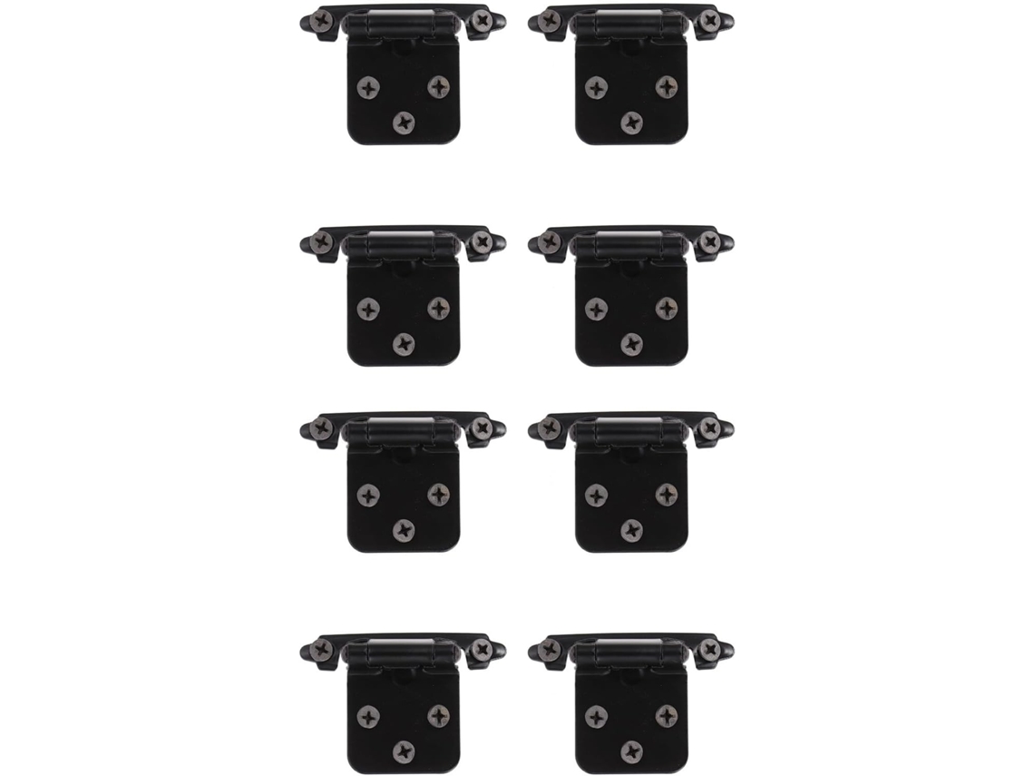 Conjunto De 8 Dobradiças Fechamento Automático Para Portas Armário,