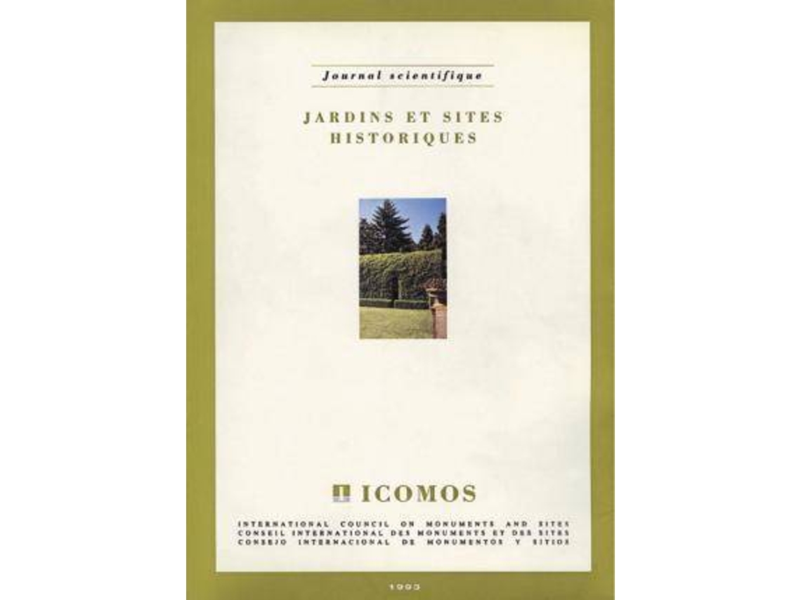 Livro Jardins Et Sites Historiques de Icomos-Ifla (Espanhol)