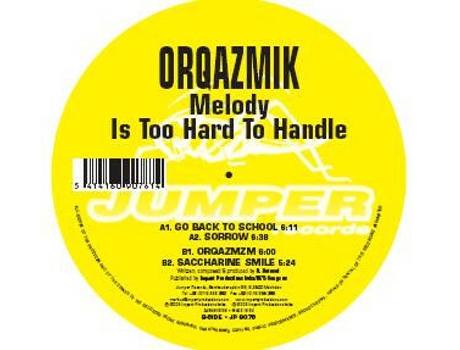 Vinil Melody Is Too Hard To Handle Jumper Records