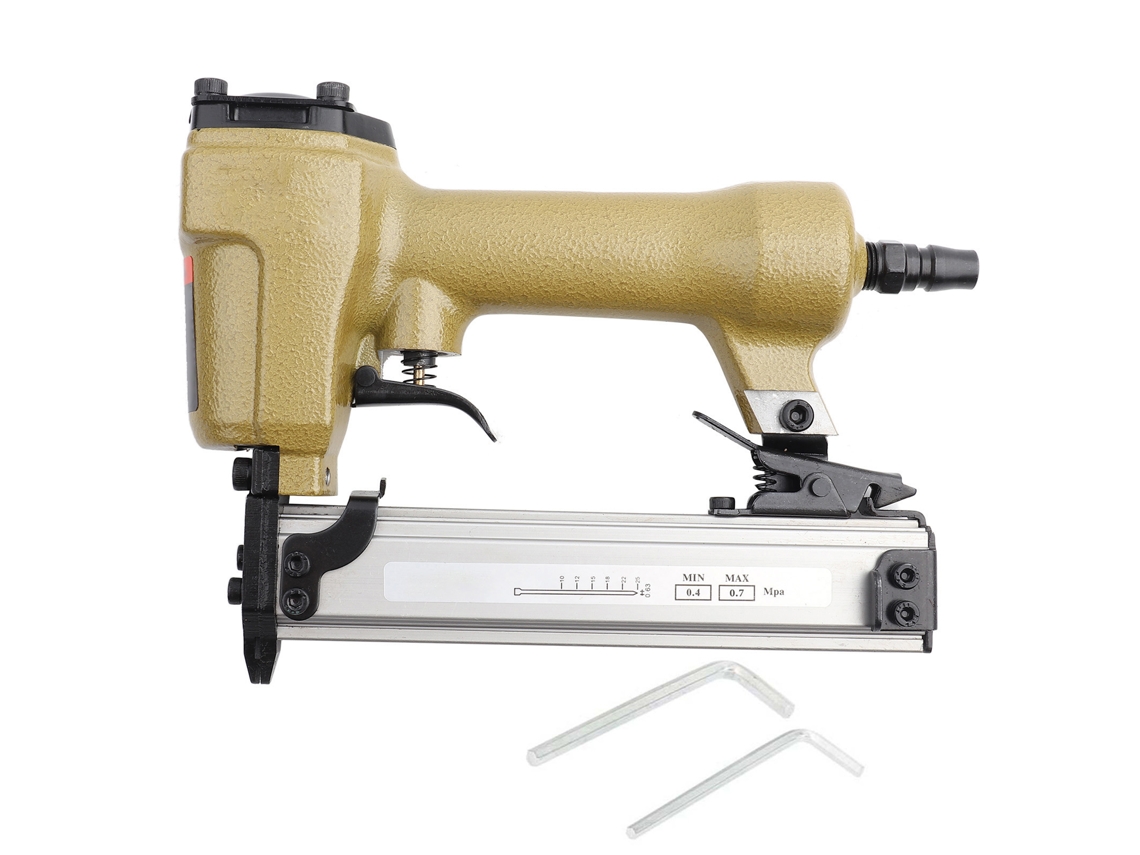 Pistola De Prego Pneumática Para Grãos 10-25mm Com 100 Pregos