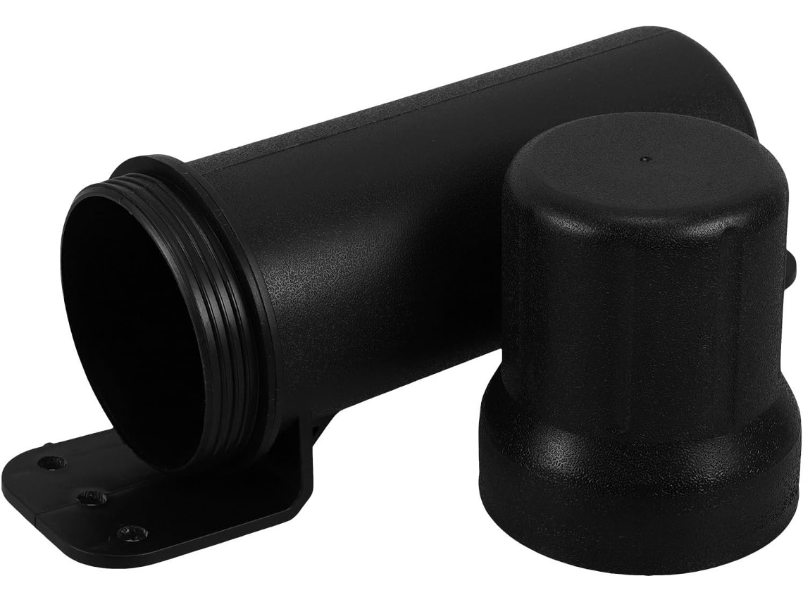Caixa De Armazenamento Impermeável Para Motocicleta, 84 Mm, Plástico Preto, Tubo Porta-ferramentas