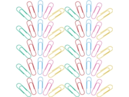 Tehaux - Pacote com 100 unidades de clipes de papel de metal extragrandes, duráveis, elegantes e ideais para trabalhos manuais do dia a dia.