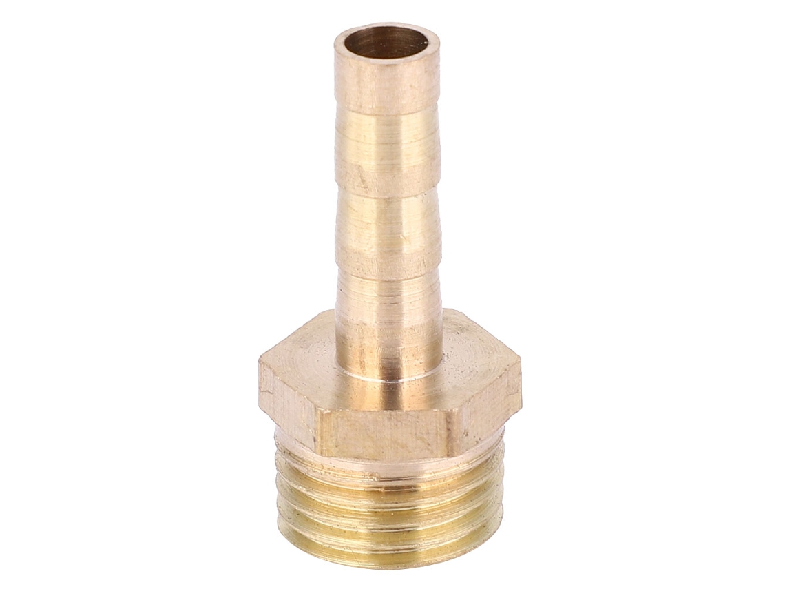 Conector Rosca Macho G1/4 Latão 6mm 5pcs