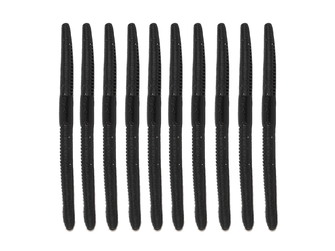 Silicone Soft Bait Fish Lure (floating Bionic Fish Attractor) New Product 13cm/5.5g 10-pack Black