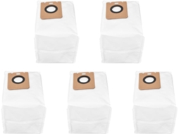 Sacos Para Aspirador De Pó Cryfokt, Sacos De Pó Duráveis Para Robô Aspirador Bot Z10 Pro L10 Plus, Pacote Com 5