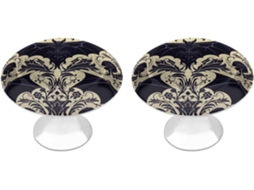 Conjunto De 2 Puxadores Aço Inoxidável Para Armários Cozinha, Com Design Personalizado Em Formato De Morcego Ideais Para