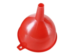Funil De Plástico Vermelho De Grande Calibre E Espesso Para Indústria E Óleo