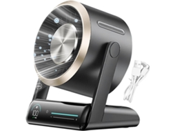 Ventilador de Cabeceira 100 Velocidades, Potente, Refrescante, Portátil, Pessoal para Casa, CHABERLU