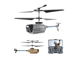 Helicóptero de Controle Remoto Ky202 4K Duração Da Bateria: 15 Min Cinza YIZHOOD