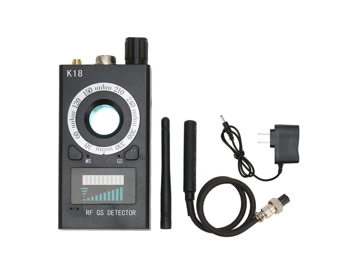 Detector De Câmeras Ocultas Com Scanner Rf Multifuncional 3 Em 1