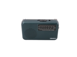 Mini Rádio Fm/am de Banda Dupla MDUG (verde)