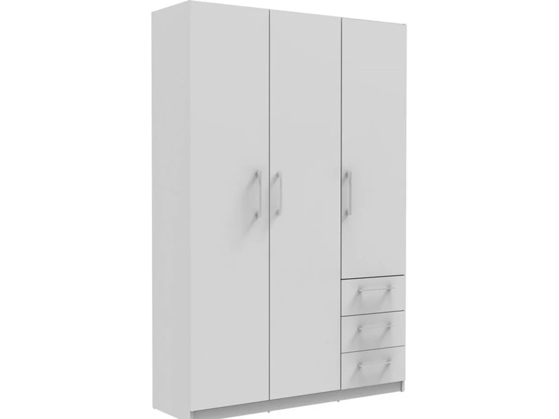 Roupeiro House 3P+3G Cor Branco