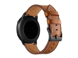 Pulseira De Couro De Primeira Camada Com Costura Em Linha Para Huawei Watch Gt3 Pro 43mm / 46mm 20mm