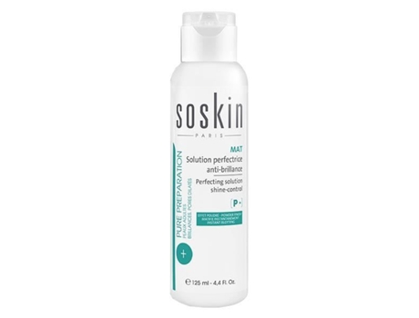 Solução Perfeccionadora Anti Brilho Mat 125ml Soskin Imperfeições Poros Dilatados