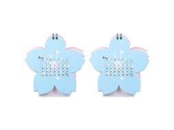 1 Conjunto de Mini Calendário de Mesa ALLINLESS