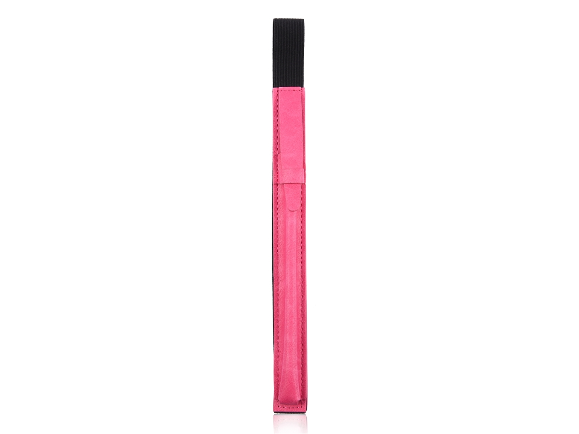 Estojo Para Caneta (proteção Anti-queda) Estojo De Couro Pu Cor Rosa-vermelho Para Apple Pencil
