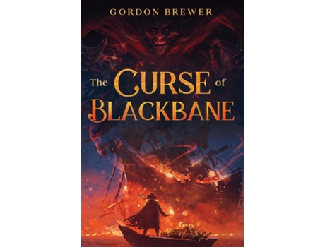 Livro The Curse of Blackbane de Gordon Brewer (Inglês)