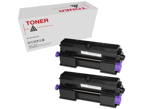 Pack 2 Toners Compatíveis Ricoh Aficio 408060/Sp400He Ricoh Aficio Sp400Dn/Sp450Dn Alta Qualidade 10.000 páginas