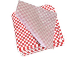 Papel Antiaderente, 100 Unidades, Para Embrulhar Hambúrgueres E Outros Alimentos. Antiaderente Peixe Frito, Batatas Fritas Sanduíches. Estam