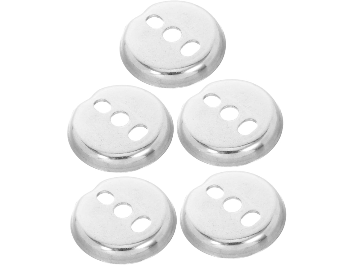 Cabilock Conjunto De 5 Peças Ferragens Para Montagem Barra Toalha Em Aço Inoxidável Com Suportes Ocultos E Placas Base