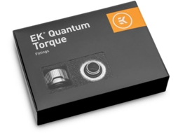 Conector EKWB Quantum Torque Hdc 16Mm Níquel Pack 6