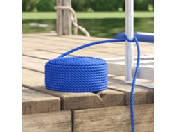 Vidaxl Corda Náutica Em Polipropileno 10 Mm 50 M Azul