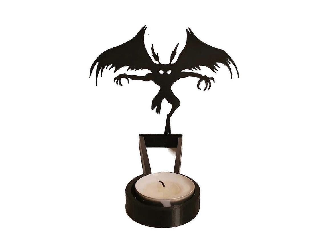 Castiçal Decorativo, Tema Halloween, Som Integrado, Para Mesa, Sala, Casamentos, Festas E Ambientes Internos