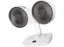 Mini Ventilador De Mesa, Oscilante Silencioso, Quatro Velocidades
