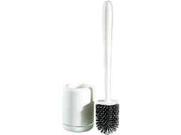 Conjunto de Escova Sanitária de Silicone, de Limpeza para Banheiro, Resistente a Arranhões, AQUAFORGE
