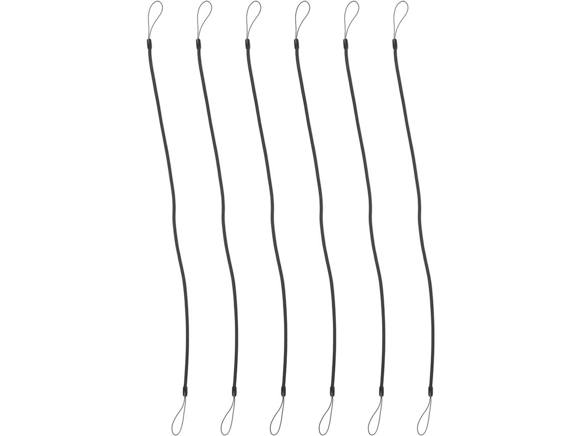 Conjunto De 6 Cabos Retráteis Para Caneta Stylus De Tablets, Com Mola Anti-perda.