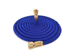 Lurelia Mangueira De Jardim Expansível 3,4 M, Conectores De Latão, Azul Royal, Flexível E Retrátil