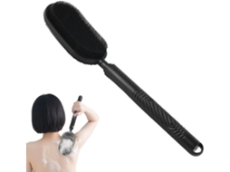 Lurelia Escova De Silicone Para Banho De Cuidado Corporal, Silicone Macio, Cabo Longo E Pega Ergonómica, Conforto Corporal Suave