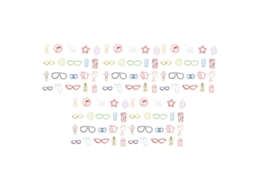 Paper Clips LAXISCREED (for Decoration, Used as Bookmarks)