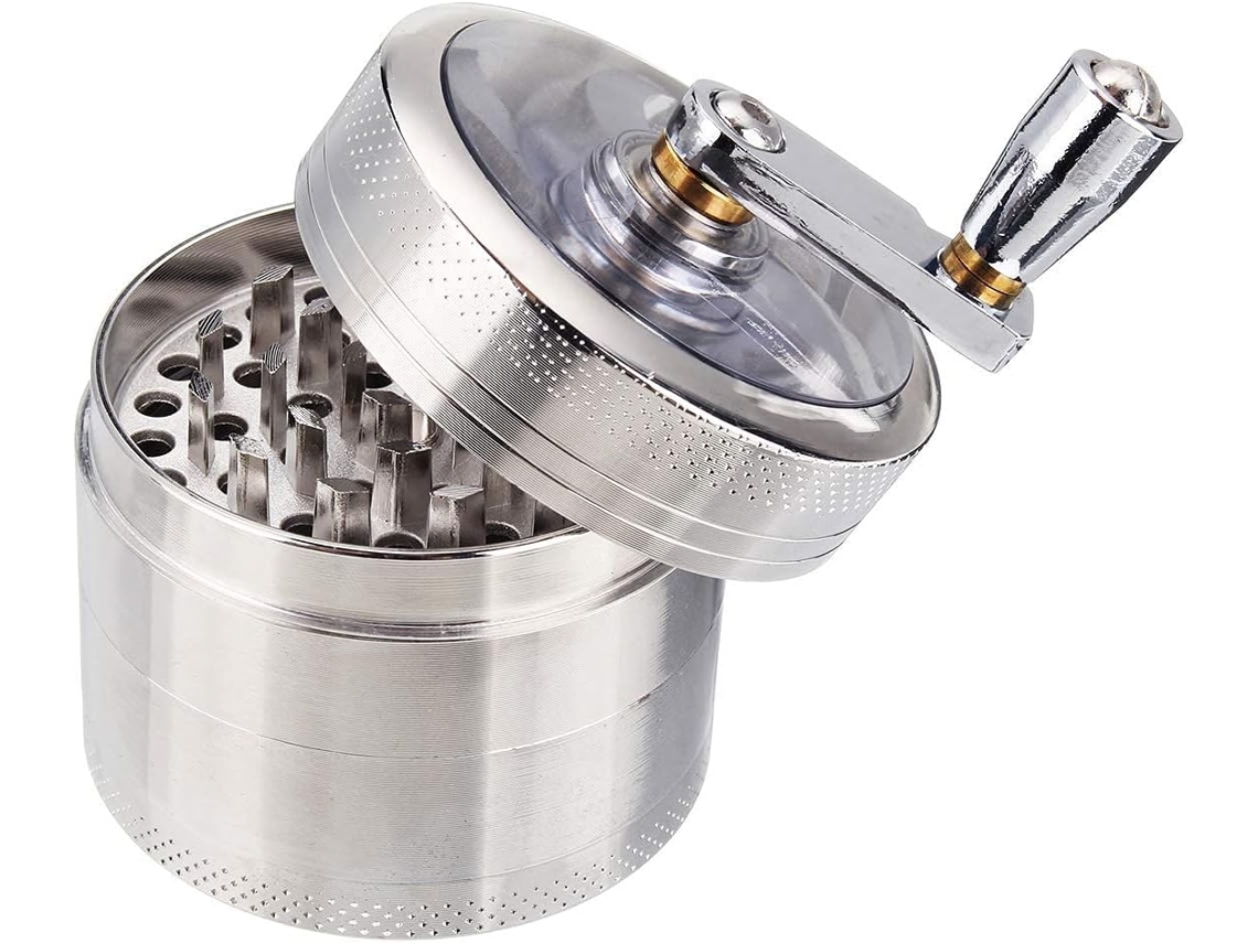 Crusher Raspeador de Polen Triturador com Mango 44mm