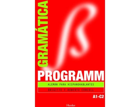 Livro Gramatica Aleman Programm de Roberto Corcoll