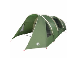 Conjunto 1 Barraca De Túnel De Verão Vidaxl Verde Tafetá (778 X 356 X 210 Cm)