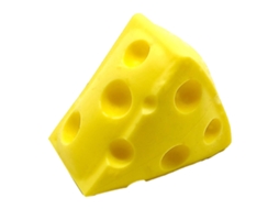 Brinquedo De Queijo Esticável Para Alivio De Estresse Modelo Realista Tpr Para Escritório Casa Viagem