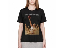 Rockinstone The Big Lebowski Ball Lift Black Adult T-shirt Size:xxxl