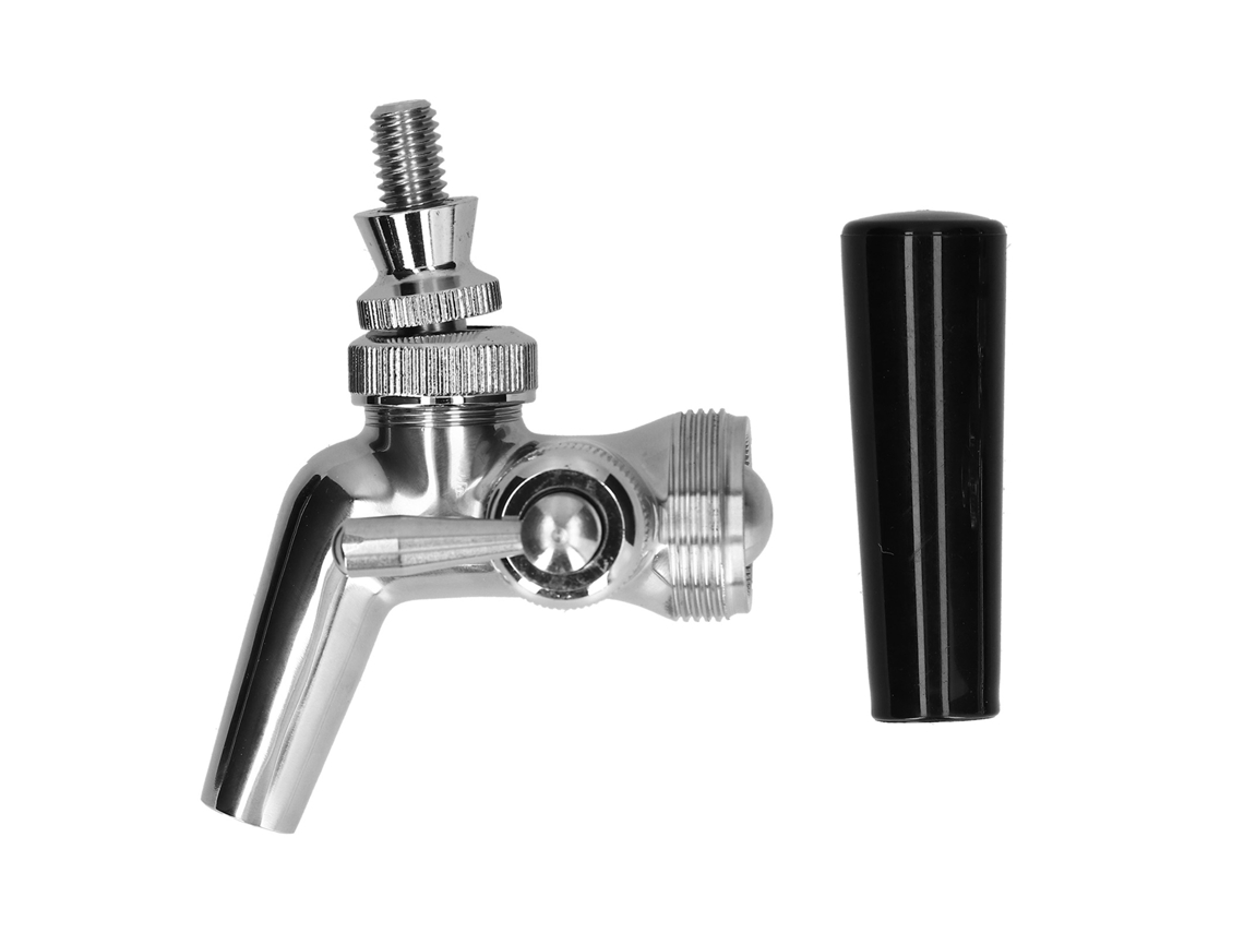 Torneira Laxiscreed Inox Para Regulagem Do Fluxo De Cerveja