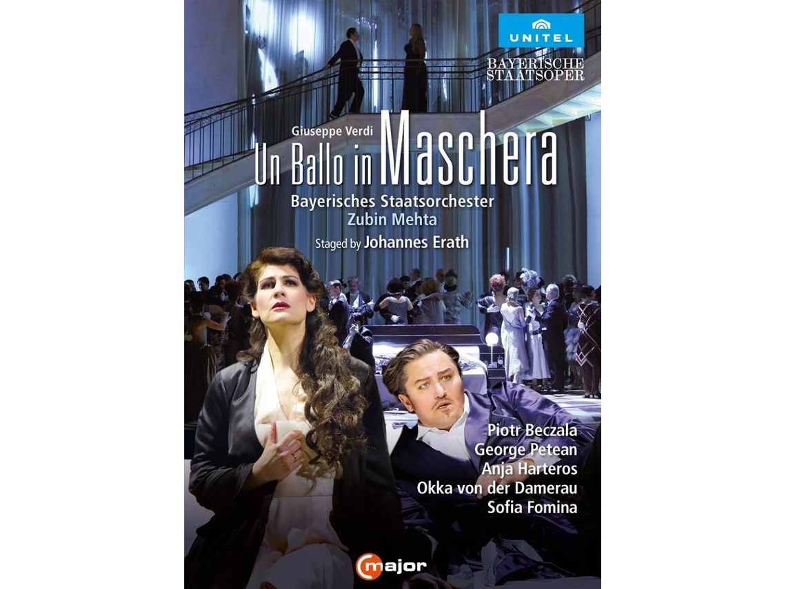 DVD-Video Album Beczala/Petean/Harteros/Mehta/Bayer.Staatsorch. - Un Ballo in Maschera (1CD)