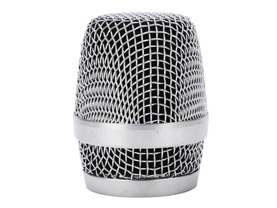 Ball Head Mesh Microphone Grille Silver Microphone Head Replacement For Baier 780 790 For Weida M3 M5 Silver LAXISCREED