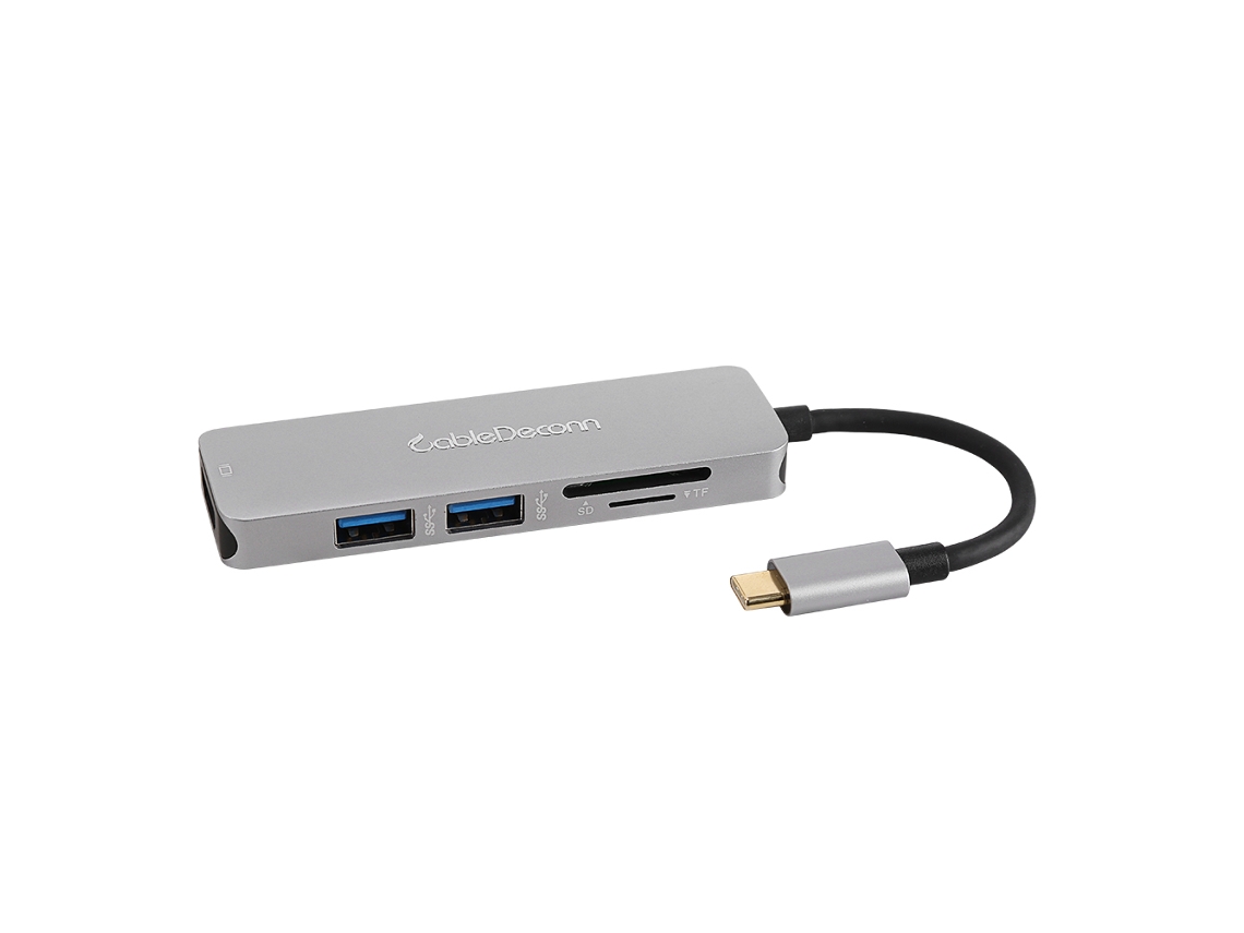 Hub Usb c Hdmi 4k Usb3.0 Leitor Sd Tf LAXISCREED