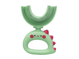 Escova de Dentes Infantil Sinknap em Formato U, Manual, Fácil Usar, com Fofo, Cerdas Macias e Adorável, F Eita Silicone. Ideal Pa GOKOCO
