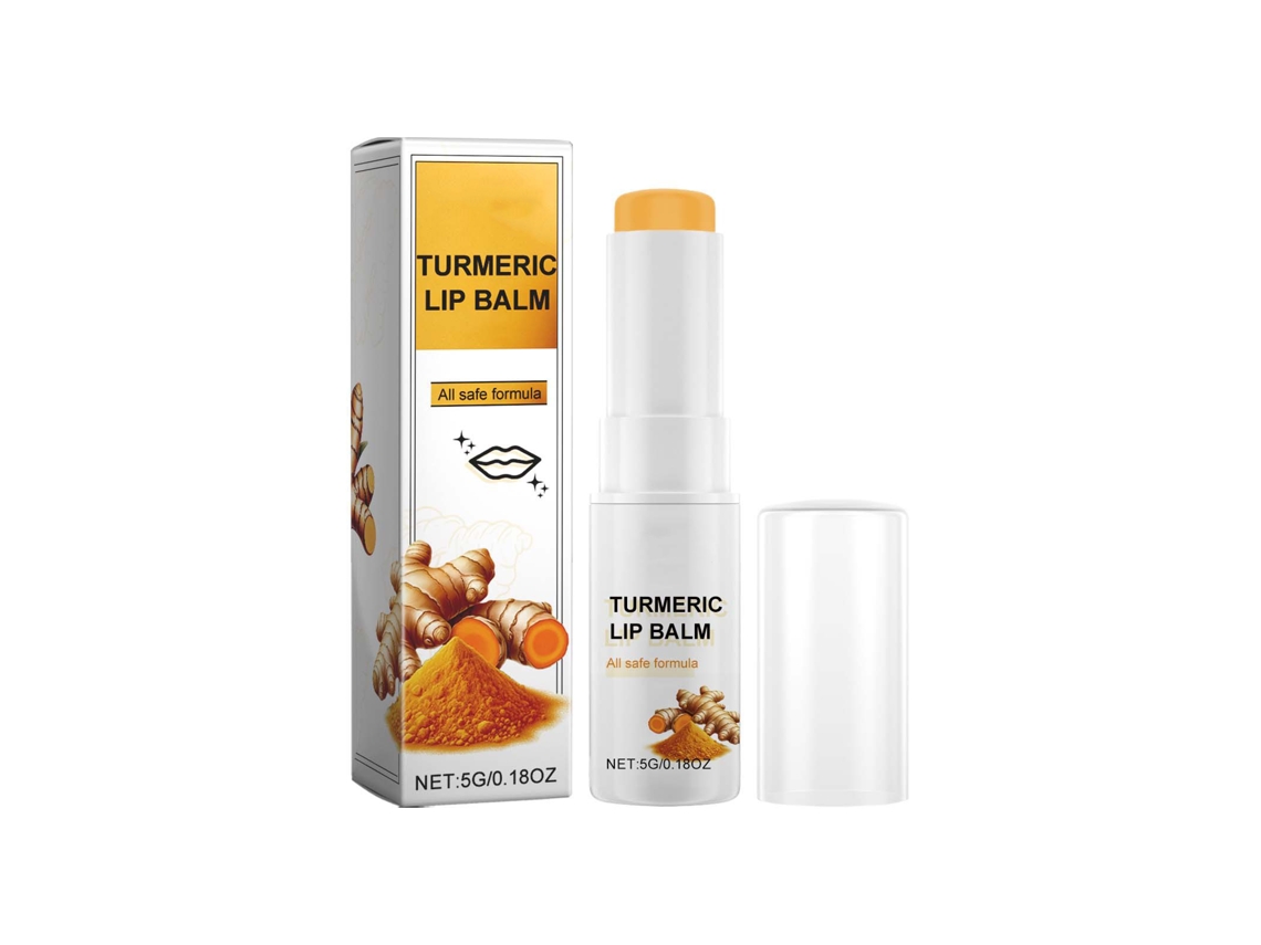Bálsamo Labial com Côco e Turmeric para Lábios Suaves e Nutridos LAXISCREED