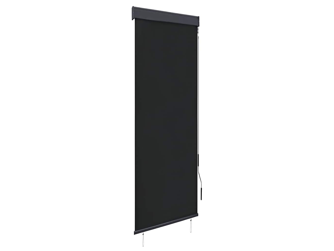 Vidaxl Estore De Rolo Para Exterior 60x250 Cm Antracite